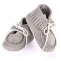 Mon Petit Chausson Dolmen Shoes 3-6 Months Grey