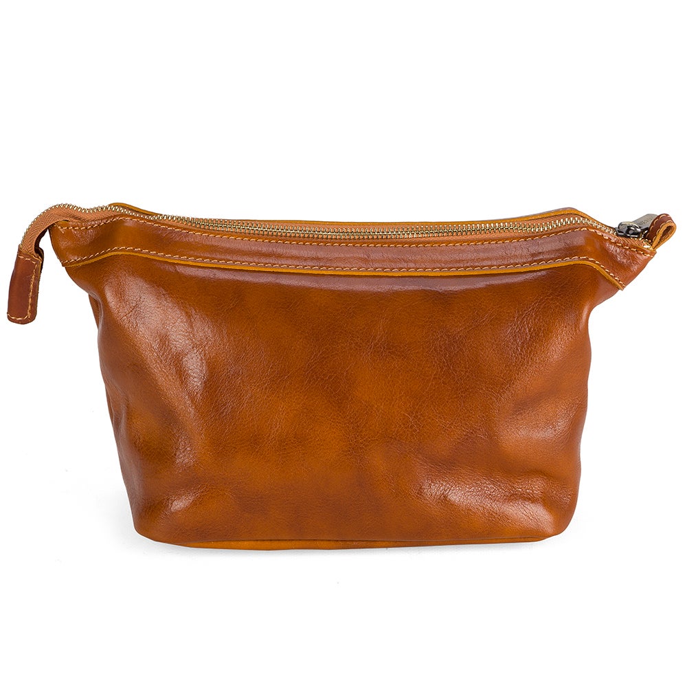 Manufactus Claudio Leather Pouch Honey