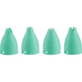 Trudeau Decorating Tips Green Set 4pce