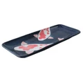 Concept Japan Aizome Koi Carp Rectangular Plate 12.5x29cm