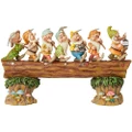 Disney Seven Dwarfs on Log Masterpiece Musical