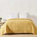 Private Collection Channel Quilt Yellow Queen 225x240cm