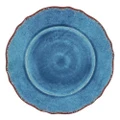 Le Cadeaux Antiqua Salad Plate Blue 23cm