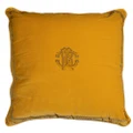 Roberto Cavalli Venezia Cushion Mustard 68x68cm
