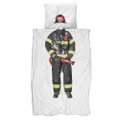 Snurk Fire Fighter Quilt Cover Single Set 2Pce