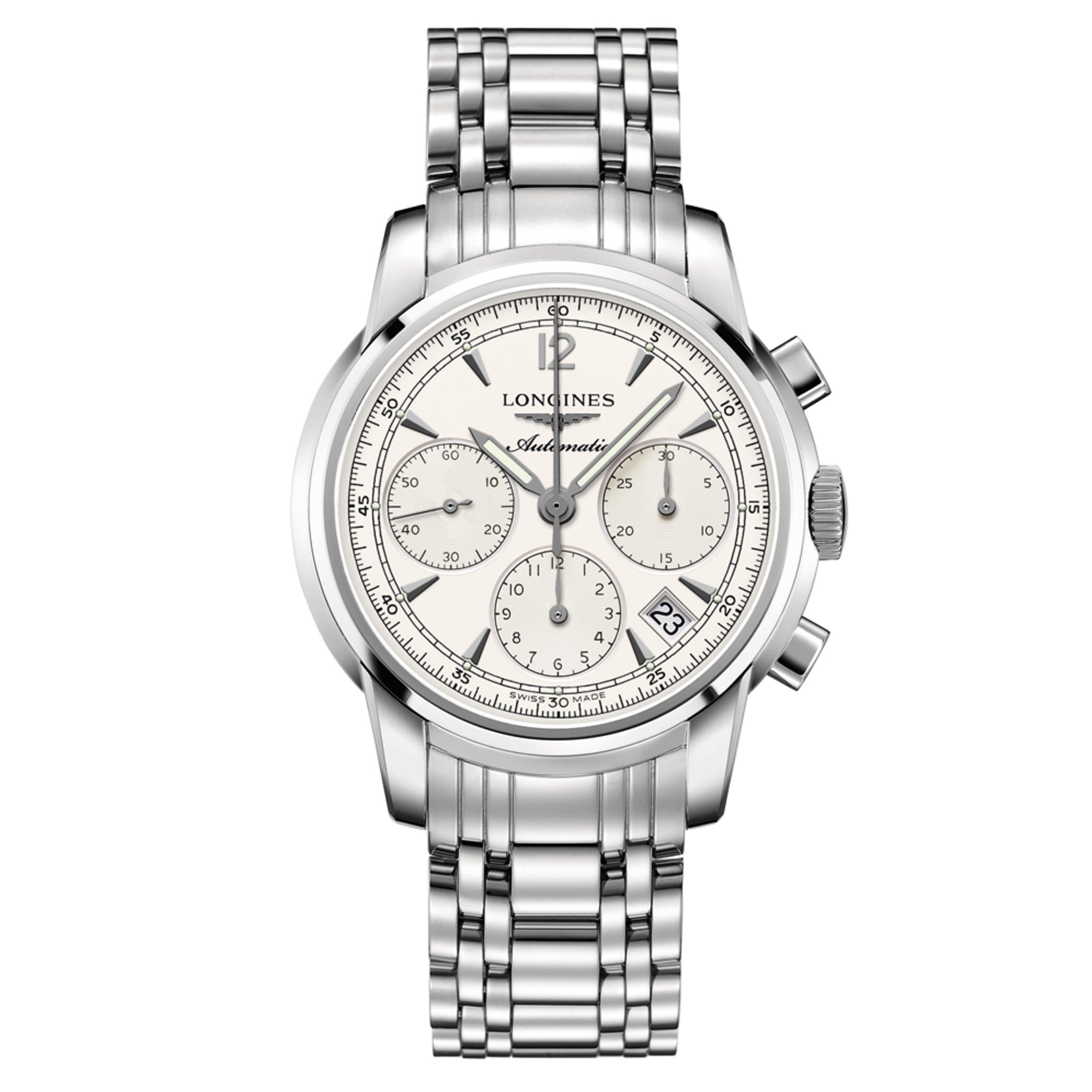 Longines Saint-Imier Silver Dial S/Steel Chronogaph 41mm