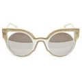 Fendi Paradeyes Sunglasses White/Silver