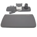 Renzo Leather Venus Desk Set 3pce Grey