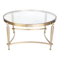Cafe Lighting Jak Glass Coffee Table Gold