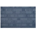Chilewich Scout Woven Floormat Midnight Blue 58x91cm
