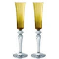Baccarat Mille Nuits Flutissimo Amber Set 2pce