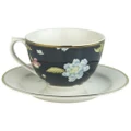 Laura Ashley Midnight Uni Cappuccino Cup & Saucer