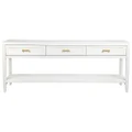 Cafe Lighting Soloman Console Table Large White