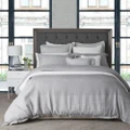 Private Collection Tier Silver Quilt Cover Set King 3pce