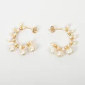 Iosifina Faux Bijoux Earrings Pearl