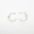 Iosifina Faux Bijoux Pearl Earrings