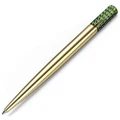 Swarovski Lucent Ballpoint Pen Green Gold Plated