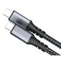 1.2m Premium Aluminium USB4 Cable - Thunderbolt 4 Compatible (40Gbps, 100W, 8K/60Hz or Dual 4K/60Hz)