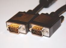 High-End 40M VGA Male to VGA Male 15 Pin Monitor Cable