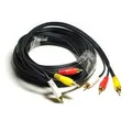 10m AV Cable (3RCA - Male to Male)