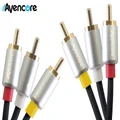 Avencore Crystal Series 20m AV Cable (3RCA Composite Video + L / R Audio)