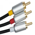 Avencore Crystal Series 5m AV Cable (3RCA Composite Video + L / R Audio)