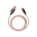 1m Multi-Colour LED USB A-C Charging Cable (USB-A to USB-C)