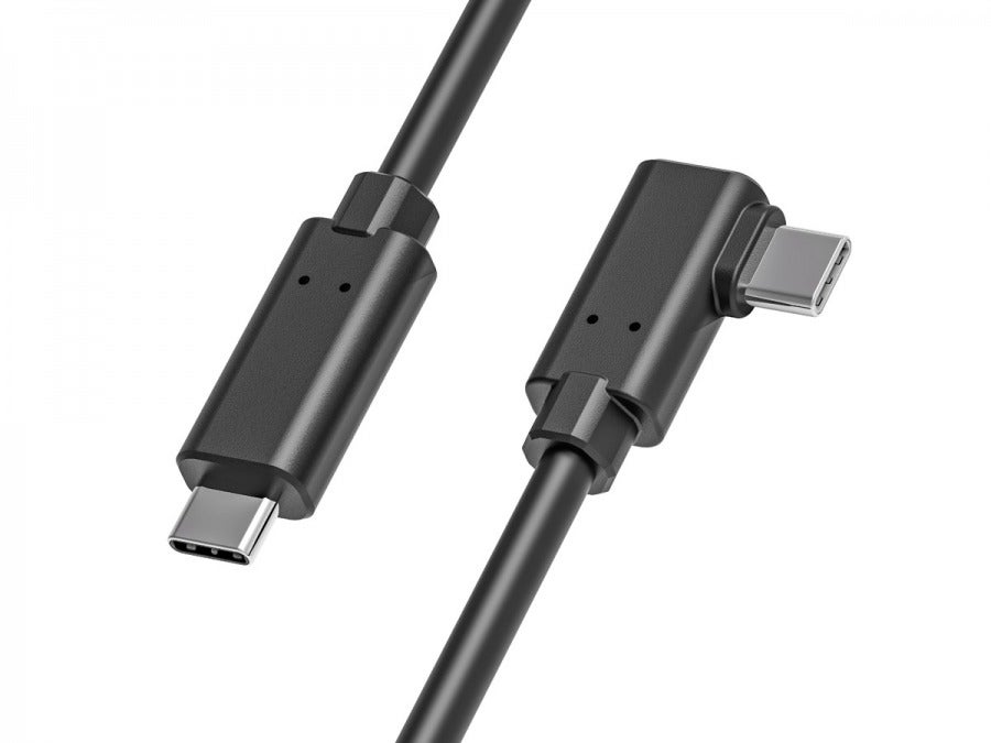 10m High-Performance Active Optical USB-C Cable - VR Headset Compatible (with Right-Angle Plug)