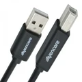 Avencore 0.5m Hi-Speed USB 2.0 Printer Cable (Type A-Male to B-Male)
