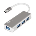 Slim Aluminium USB Hub - USB-C Interface (4x USB 3.0)