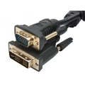 1.8M DVI-A Male to VGA Male Cable