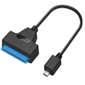 USB-C to SATA HDD Adapter Cable Kit (Supports 2.5&quot; Mechanical & SDD SATA Drives)