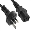 0.5m IEC Power Cable (IEC-C13 to Australian Mains Plug)
