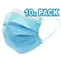 Disposable 3-Layer Face Masks (10 Pack)