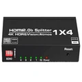Powered 4-Way HDMI 2.0 Splitter (UltraHD 4K @ 60Hz)