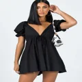 Blissful Mini Dress Black