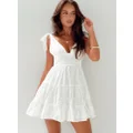 Galvis Mini Dress White