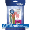 Brother LC-3337M Magenta Ink Cartridge Genuine - Up to 1,500 Pages (LC-3337M)