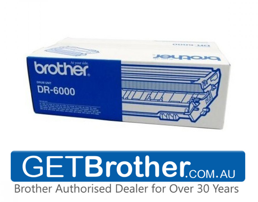 Brother DR-6000 Drum Unit Genuine - 20,000 Pages (DR-6000)