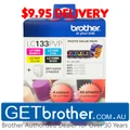 Brother LC-133 Photo Value Pack Genuine - up to 600 pages per colour (LC-133PVP)