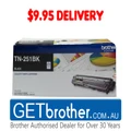 Brother TN-251 Black Toner Cartridge Genuine - 2,500 pages (TN-251BK)