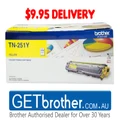 Brother TN-251 Yellow Toner Cartridge Genuine - 1,400 pages (TN-251Y)