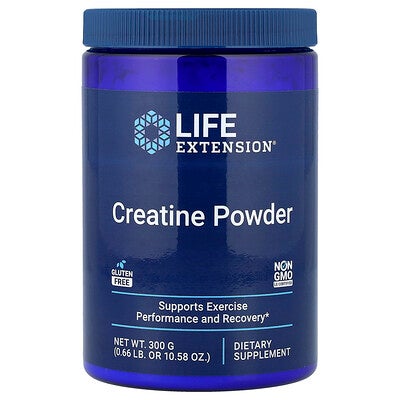 Life Extension, Creatine Powder, 0.66 lb (300 g)