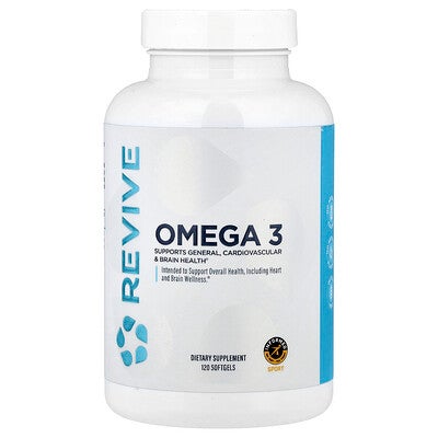 Revive, Omega 3, 120 Softgels