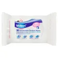 Milton Wipes Antibacterial Surface 30 Pack