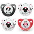 NUK Soother - Mickey - 6-18 Months - 2 Pack - Assorted