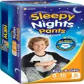 Babylove Sleepy Nights Overnight Pants Sizes 8-15 Years - 8 Pack