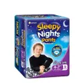 Babylove Sleepy Nights Overnight Pants Sizes 4-7 Years - 9 Pack