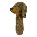 Weegoamigo Crochet Rattle Snags Sausage Dog