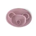 Plum Silicone Placemat Plate - Koala - Dusty Berry